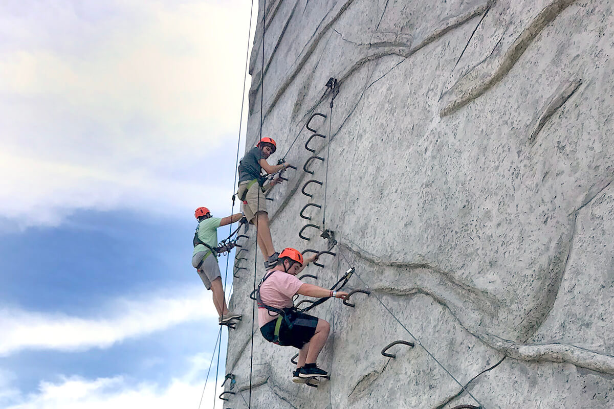 Fun on the Via Ferrata