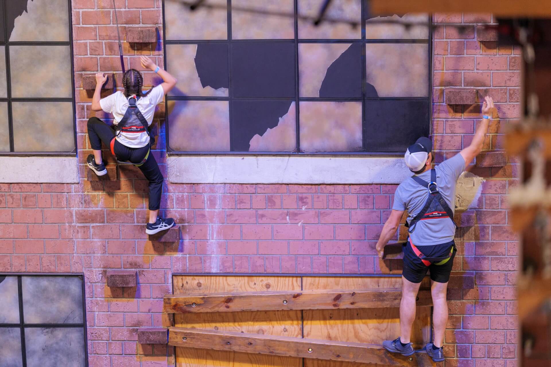 48 foot Climbing Wall