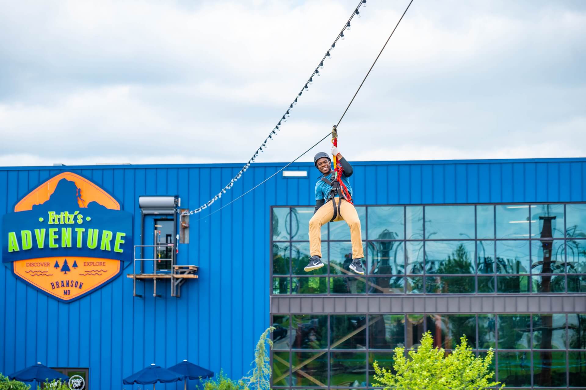 Outdoor Zipline